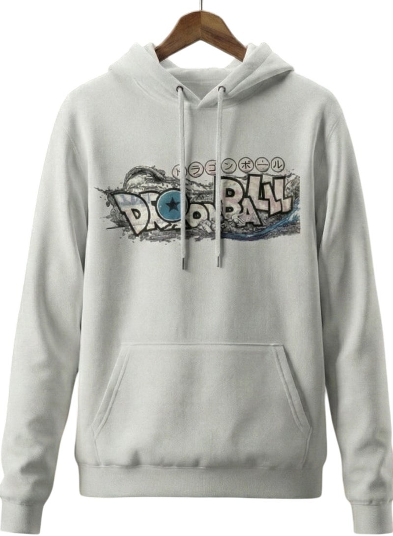 Dragon Ball Goku Graphic Hoodie – White Anime Streetwear Pullover (Unisex) - Image 5